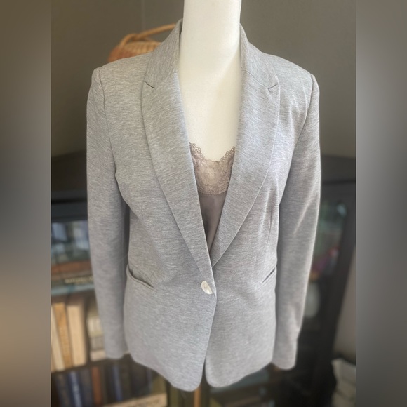 Philosophy Grey Knit Blazer Sz S - Picture 5 of 5
